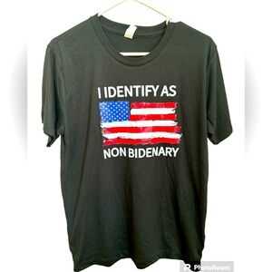 Patriotic Graphic T-Shirt Size Medium Unisex